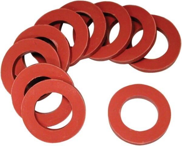 Danco 80787 Round Hose Washer, For Use With Washing Machines, 3/4 in ID X 1 in OD, 5/8 in Washer, 1/8 in Thickness, Black Danco 80787 Round Hose Washer, For Use With Washing Machines, 3/4 in ID X 1 in OD, 5/8 in Washer, 1/8 in Thickness, Black