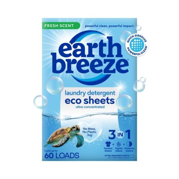 Earth Breeze Laundry Detergent Sheets Review Eco-Friendly Fresh Scent Cleaning Earth Breeze Laundry Detergent Sheets Review Eco-Friendly Fresh Scent Cleaning