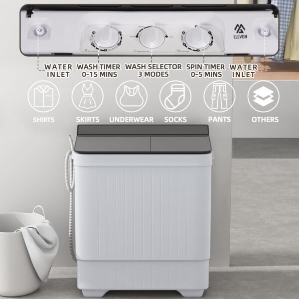 Elevon Portable Washing Machine Review Compact Laundry Solution for Small Spaces Elevon Portable Washing Machine Review Compact Laundry Solution for Small Spaces