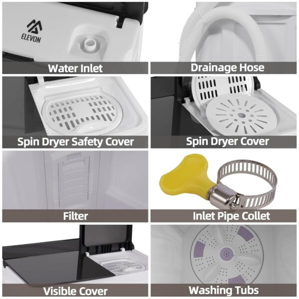 Elevon Portable Washing Machine Review Compact Laundry Solution for Small Spaces Elevon Portable Washing Machine Review Compact Laundry Solution for Small Spaces
