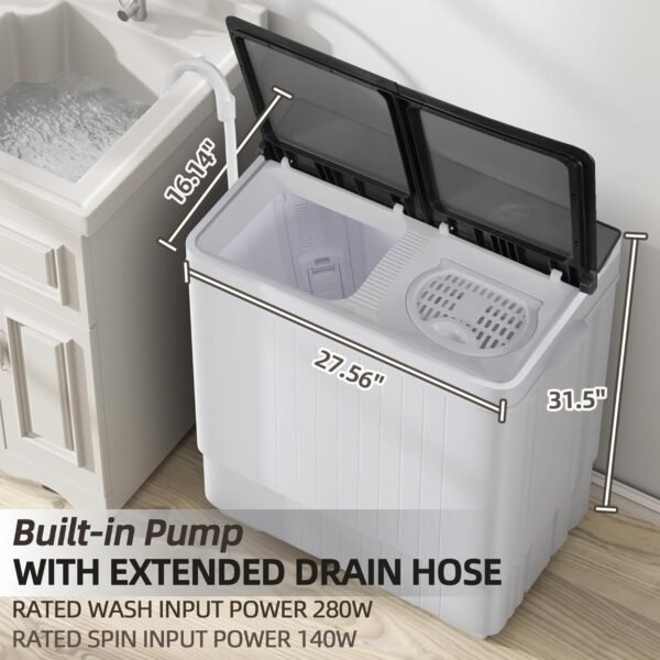 Elevon Portable Washing Machine Review Compact Laundry Solution for Small Spaces Elevon Portable Washing Machine Review Compact Laundry Solution for Small Spaces
