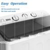 Erivess Portable Twin Tub Washing Machine Review: Compact Solution for Laundry Needs Erivess Portable Twin Tub Washing Machine Review: Compact Solution for Laundry Needs