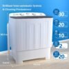 Erivess Portable Washing Machine Review Compact Twin Tub for Small Spaces Erivess Portable Washing Machine Review Compact Twin Tub for Small Spaces