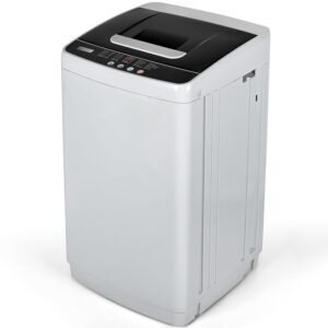 Euhomy 1.03cu.ft Portable Washer, 8.8LBS Capacity Small Portable Washing Machine with 10 Programs 5 Water Levels, Drain Pump and LED Display,Compact Washer for Apartments, RVs,... Euhomy 1.03cu.ft Portable Washer, 8.8LBS Capacity Small Portable Washing Machine with 10 Programs 5 Water Levels, Drain Pump and LED Display,Compact Washer for Apartments, RVs,...
