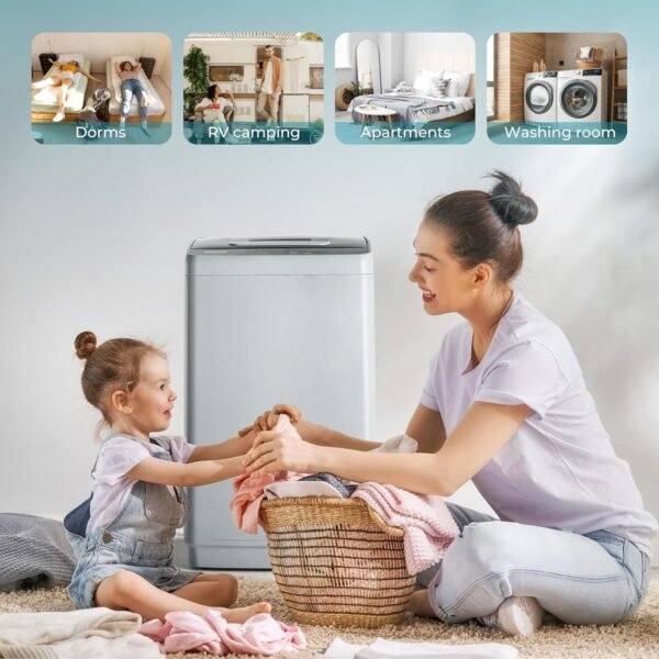 Euhomy Portable Washer Review: Compact, Efficient, and Perfect for Small Spaces Euhomy Portable Washer Review: Compact, Efficient, and Perfect for Small Spaces