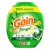 Gain FLINGS Laundry Detergent Pacs, Original Scent, 3 in 1 HE Detergent Pacs with Oxi Boost and Febreeze, 112 Count, Gain Laundry Detergent, Laundry Pacs Gain FLINGS Laundry Detergent Pacs, Original Scent, 3 in 1 HE Detergent Pacs with Oxi Boost and Febreeze, 112 Count, Gain Laundry Detergent, Laundry Pacs