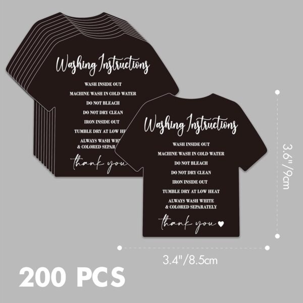 Gethelud Washing Instruction Cards Review Best Business Packaging Solution Gethelud Washing Instruction Cards Review Best Business Packaging Solution