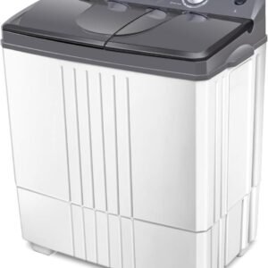 Giantex EP20313 Portable, 20lbs Capacity Combo, 12lbs Washer and 8lbs Spinner, Compact for Apartment RV, Gray & White Washing Machine Giantex EP20313 Portable, 20lbs Capacity Combo, 12lbs Washer and 8lbs Spinner, Compact for Apartment RV, Gray & White Washing Machine