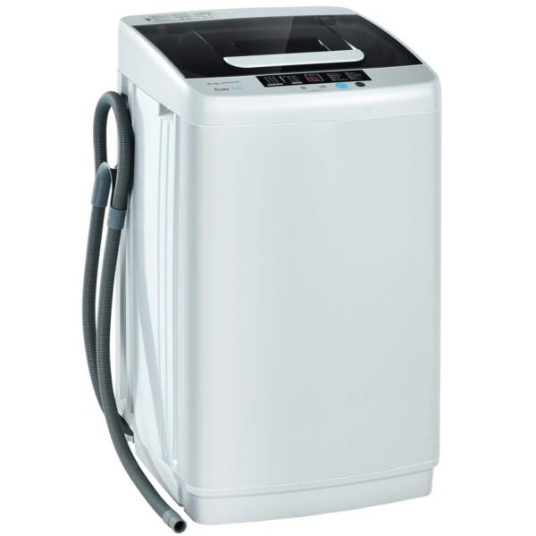 Giantex Full Automatic Washing Machine, 2 in 1 Portable Laundry Washer, 8.8lbs Washer and Spinner Combo, 1.04 cu.ft 10 Programs Built-in Drain Pump, Energy Saving Top Load... Giantex Full Automatic Washing Machine, 2 in 1 Portable Laundry Washer, 8.8lbs Washer and Spinner Combo, 1.04 cu.ft 10 Programs Built-in Drain Pump, Energy Saving Top Load...