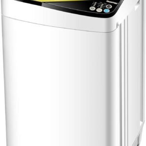 Giantex Full-Automatic Washing Machine Portable Washer and Spin Dryer 7.7lbs Capacity Compact Laundry Washer with Built-in Barrel Light Drain Pump and Long Hose for Apartments... Giantex Full-Automatic Washing Machine Portable Washer and Spin Dryer 7.7lbs Capacity Compact Laundry Washer with Built-in Barrel Light Drain Pump and Long Hose for Apartments...