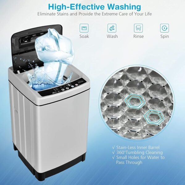 Giantex Full Automatic Washing Machine Review Unveils Top Load Convenience and Efficiency Giantex Full Automatic Washing Machine Review Unveils Top Load Convenience and Efficiency