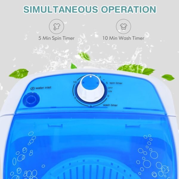 Giantex Mini Washer Portable Review Compact 5.5lbs Semi-Automatic Laundry Combo Giantex Mini Washer Portable Review Compact 5.5lbs Semi-Automatic Laundry Combo