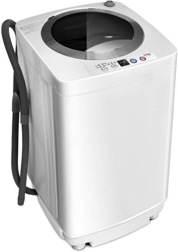 Giantex Portable Washing Machine, Full Automatic Washer and Dryer Combo, with Built-in Pump Drain 8 LBS Capacity Compact Laundry Washer Spin Dryer for Apartment RV Dorm Giantex Portable Washing Machine, Full Automatic Washer and Dryer Combo, with Built-in Pump Drain 8 LBS Capacity Compact Laundry Washer Spin Dryer for Apartment RV Dorm