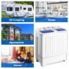 Giantex Portable Washing Machine Review: Compact 20lbs Twin Tub Efficiency Unleashed Giantex Portable Washing Machine Review: Compact 20lbs Twin Tub Efficiency Unleashed