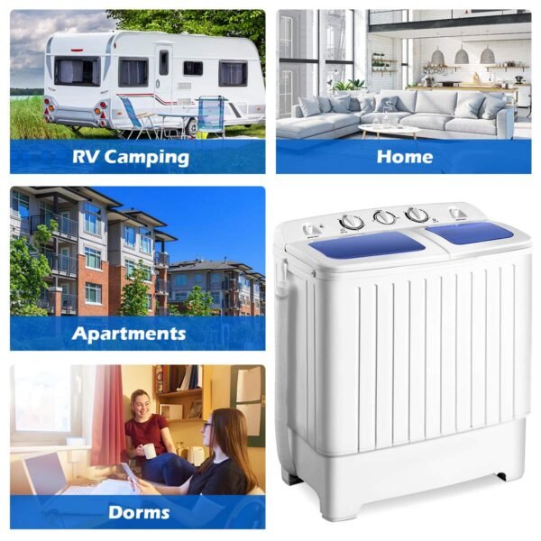 Giantex Portable Washing Machine Review: Compact 20lbs Twin Tub Efficiency Unleashed Giantex Portable Washing Machine Review: Compact 20lbs Twin Tub Efficiency Unleashed