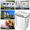 Giantex Portable Washing Machine Review: Compact Twin Tub for Effortless Laundry Giantex Portable Washing Machine Review: Compact Twin Tub for Effortless Laundry