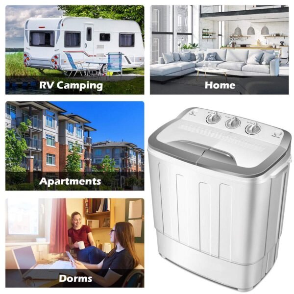 Giantex Portable Washing Machine Review: Compact Twin Tub for Effortless Laundry Giantex Portable Washing Machine Review: Compact Twin Tub for Effortless Laundry