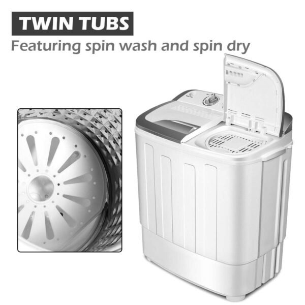 Giantex Portable Washing Machine Review: Compact Twin Tub for Effortless Laundry Giantex Portable Washing Machine Review: Compact Twin Tub for Effortless Laundry