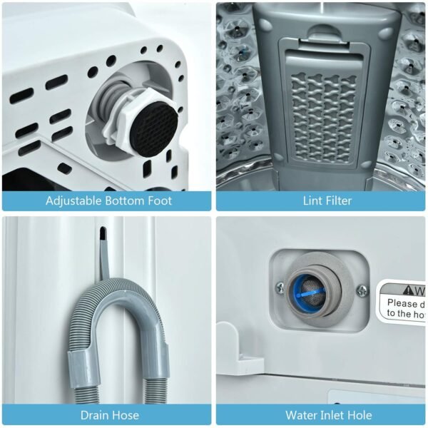 Giantex Portable Washing Machine Review Discover Its 2-in-1 Magic for Small Spaces Giantex Portable Washing Machine Review Discover Its 2-in-1 Magic for Small Spaces