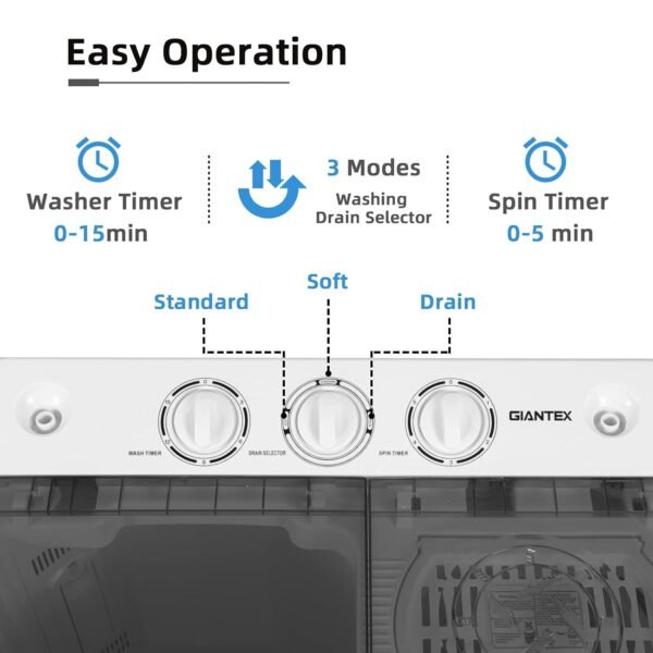 Giantex Portable Washing Machine Review for Efficient Laundry in Small Spaces Giantex Portable Washing Machine Review for Efficient Laundry in Small Spaces