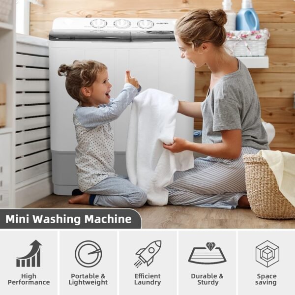 Giantex Portable Washing Machine Review for Efficient Laundry in Small Spaces Giantex Portable Washing Machine Review for Efficient Laundry in Small Spaces