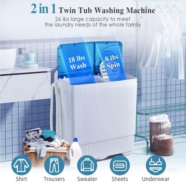 Giantex Portable Washing Machine Review: Is This Your Ideal Laundry Solution? Giantex Portable Washing Machine Review: Is This Your Ideal Laundry Solution?