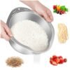 GIUOIDUO Stainless Steel Rice Washer Review Versatile 4-in-1 Kitchen Strainer Bowl GIUOIDUO Stainless Steel Rice Washer Review Versatile 4-in-1 Kitchen Strainer Bowl