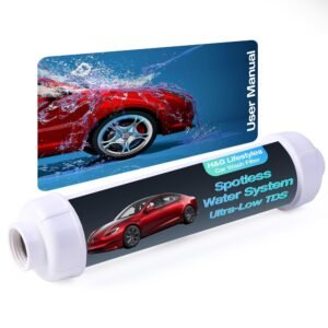 H&G lifestyles Water Deionizer for Car Washing Ultra-Low TDS Spotless Water System in-line Deionized Water Spot Free Water Spot Filter DI-Water System for Car Detailing 50... H&G lifestyles Water Deionizer for Car Washing Ultra-Low TDS Spotless Water System in-line Deionized Water Spot Free Water Spot Filter DI-Water System for Car Detailing 50...