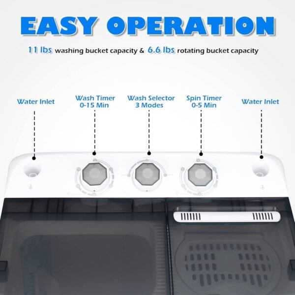 HABUTWAY Portable Washing Machine Review Discover Compact Laundry Solutions for Small Spaces HABUTWAY Portable Washing Machine Review Discover Compact Laundry Solutions for Small Spaces