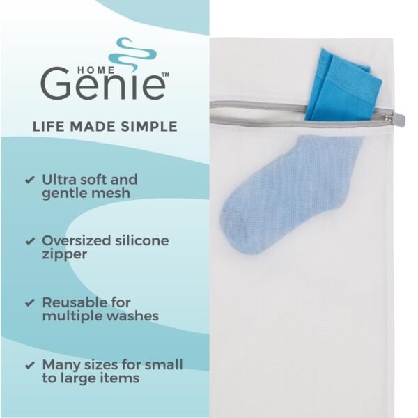 HOME GENIE Mesh Laundry Bags Review Durable Gentle Protection for Delicates and Travel HOME GENIE Mesh Laundry Bags Review Durable Gentle Protection for Delicates and Travel