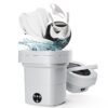 iJoy Portable Washing Machine Large Capacity Mini Portable Washing Machine for Dorms, Apartments and Hotels - Deep Cleaning Small Washing Machine for Underwear and Small... iJoy Portable Washing Machine Large Capacity Mini Portable Washing Machine for Dorms, Apartments and Hotels - Deep Cleaning Small Washing Machine for Underwear and Small...
