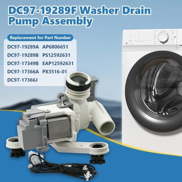 In-Depth Review of Atdsetr Washer Drain Pump DC97-19289F for Samsung Machines In-Depth Review of Atdsetr Washer Drain Pump DC97-19289F for Samsung Machines