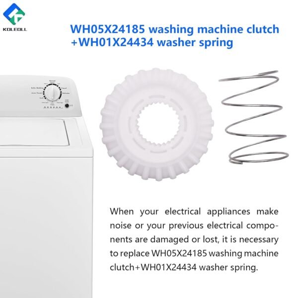 In-Depth Review of KOLEOLL Washing Machine Clutch WH05X24185 and Spring Replacement In-Depth Review of KOLEOLL Washing Machine Clutch WH05X24185 and Spring Replacement