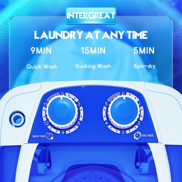 INTERGREAT Portable Washer Review Exploring Efficiency and Portability in Small Washers INTERGREAT Portable Washer Review Exploring Efficiency and Portability in Small Washers