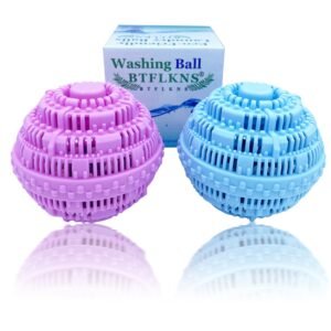 Laundry Balls Set, Eco-Friendly Super Washing Machine Laundry Ball, All Natural Washer Ball Laundry Detergent Alternative, Household Can Be Reused 2000 Washings(2pcs Balls,... Laundry Balls Set, Eco-Friendly Super Washing Machine Laundry Ball, All Natural Washer Ball Laundry Detergent Alternative, Household Can Be Reused 2000 Washings(2pcs Balls,...