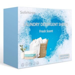 Laundry Detergent Sheets (200 Loads), Plastic-Free, Zero Waste Laundry Washing Machines Soap Sheets, Dissolvable, Space-Saving Strips for Travel Camping RV’ing Vacation Cruise... Laundry Detergent Sheets (200 Loads), Plastic-Free, Zero Waste Laundry Washing Machines Soap Sheets, Dissolvable, Space-Saving Strips for Travel Camping RV’ing Vacation Cruise...