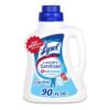 Lysol Disinfectant Laundry Sanitizer & Scent Booster, Laundry Detergent Additive, Color Safe Bleach Alternative, Laundry Odor Eliminator, Kills Bacteria & Viruses, Crisp Linen... Lysol Disinfectant Laundry Sanitizer & Scent Booster, Laundry Detergent Additive, Color Safe Bleach Alternative, Laundry Odor Eliminator, Kills Bacteria & Viruses, Crisp Linen...