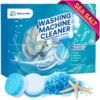 Maravello Washing Machine Cleaner Descaler Tablets Washing Machine Cleaning Tablets - for Front Load and Top Load Washers, Mold and Stain Remover for Laundry Tub 6-Month Supply... Maravello Washing Machine Cleaner Descaler Tablets Washing Machine Cleaning Tablets - for Front Load and Top Load Washers, Mold and Stain Remover for Laundry Tub 6-Month Supply...