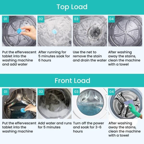 Maravello Washing Machine Cleaner Review Powerful Tablets for Front and Top Loaders Maravello Washing Machine Cleaner Review Powerful Tablets for Front and Top Loaders