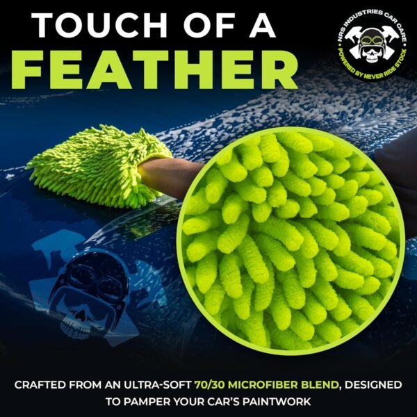 Microfiber Wash Mitt Review NRS Industries Best Scratch-Free Car Washing Glove Microfiber Wash Mitt Review NRS Industries Best Scratch-Free Car Washing Glove