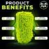 Microfiber Wash Mitt Review NRS Industries Best Scratch-Free Car Washing Glove Microfiber Wash Mitt Review NRS Industries Best Scratch-Free Car Washing Glove