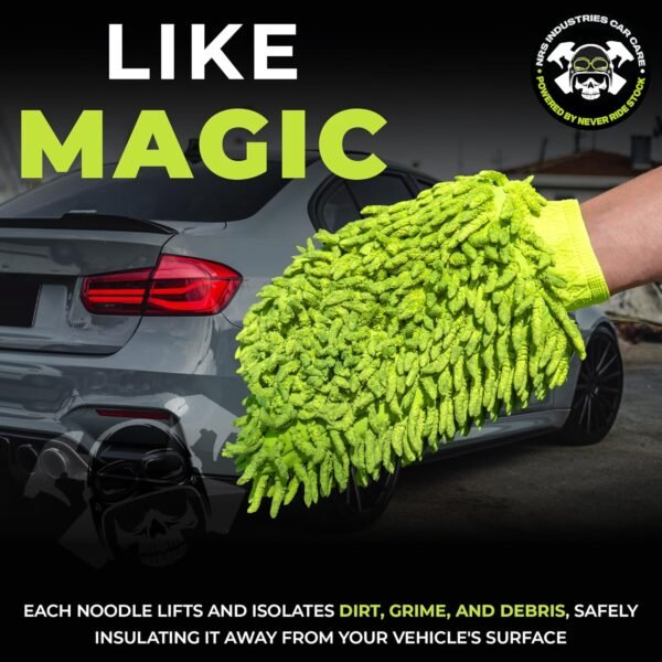 Microfiber Wash Mitt Review NRS Industries Best Scratch-Free Car Washing Glove Microfiber Wash Mitt Review NRS Industries Best Scratch-Free Car Washing Glove