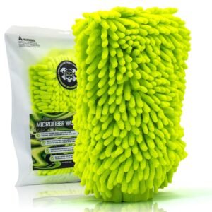 Microfiber Wash Mitt Scratch Free for Cars – Ultra-Soft Chenille Glove for Scratch-Free Car Washing – Highly Absorbent, Lint-Free & Safe on Paint, Glass & Chrome – Machine Washable Microfiber Wash Mitt Scratch Free for Cars – Ultra-Soft Chenille Glove for Scratch-Free Car Washing – Highly Absorbent, Lint-Free & Safe on Paint, Glass & Chrome – Machine Washable