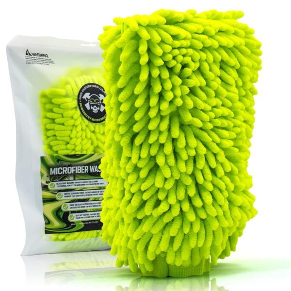Microfiber Wash Mitt Scratch Free for Cars – Ultra-Soft Chenille Glove for Scratch-Free Car Washing – Highly Absorbent, Lint-Free & Safe on Paint, Glass & Chrome – Machine Washable Microfiber Wash Mitt Scratch Free for Cars – Ultra-Soft Chenille Glove for Scratch-Free Car Washing – Highly Absorbent, Lint-Free & Safe on Paint, Glass & Chrome – Machine Washable