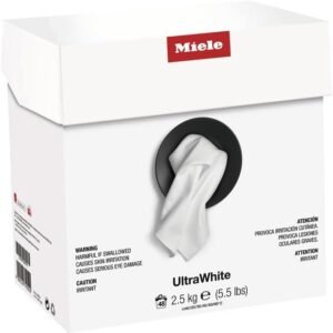 Miele Original UltraWhite Washing Machine Detergent Powder, Optimal Results on White and Colored Fabrics, Excellent Spot Removal, 5.5 lbs for Up to 48 Washes – 10459720 Miele Original UltraWhite Washing Machine Detergent Powder, Optimal Results on White and Colored Fabrics, Excellent Spot Removal, 5.5 lbs for Up to 48 Washes – 10459720