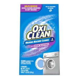 OxiClean Washing Machine Cleaner with Odor Blasters, 4 Count OxiClean Washing Machine Cleaner with Odor Blasters, 4 Count