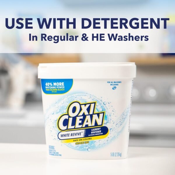 OxiClean White Revive Laundry Whitener Review Best Stain Remover Powder for Whites OxiClean White Revive Laundry Whitener Review Best Stain Remover Powder for Whites