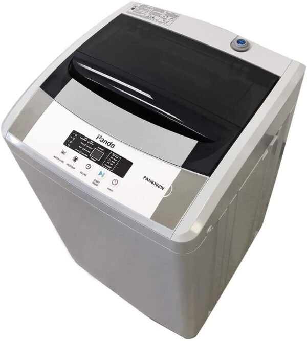 Panda Portable Washing Machine, 1.54 cu.ft, 8 Wash Programs, Top Load Clothes Washer, Gray Panda Portable Washing Machine, 1.54 cu.ft, 8 Wash Programs, Top Load Clothes Washer, Gray