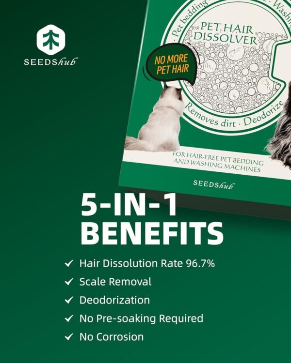 Pet Hair Dissolver Review for Washing Machine by Seedshub Best Laundry Fur Remover Pet Hair Dissolver Review for Washing Machine by Seedshub Best Laundry Fur Remover