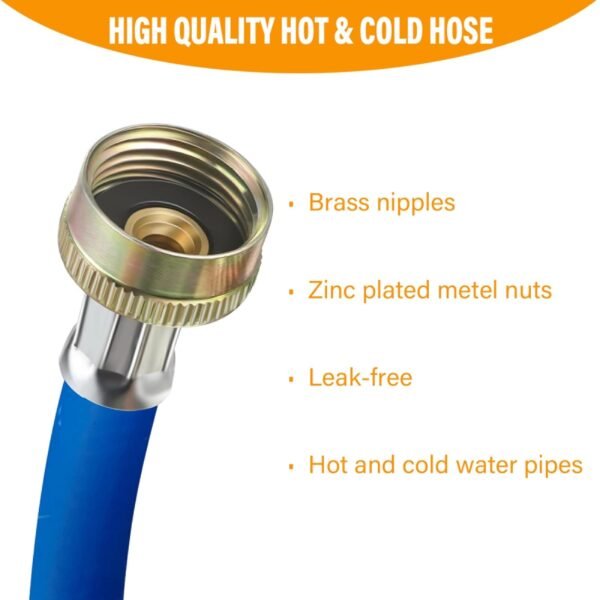 PevePexe Rubber Y Mixer Washing Machine Hose Review Burst Proof Plumbing Connector PevePexe Rubber Y Mixer Washing Machine Hose Review Burst Proof Plumbing Connector